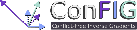 ConFIG conflict-free gradient optimization diagram